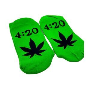 NWT Wool + Pepper Co. 4:20 Bottom of Socks Crew Socks